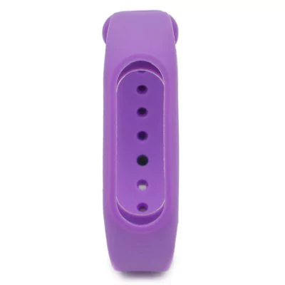 Purple silicone strap Xiaomi Mi Band 2