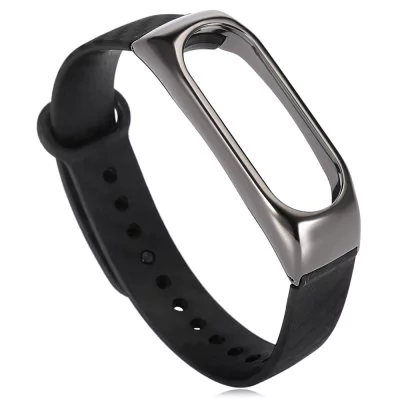 Strap of a thermoplastic elastomer with the metal body to Xiaomi Mi Band 2