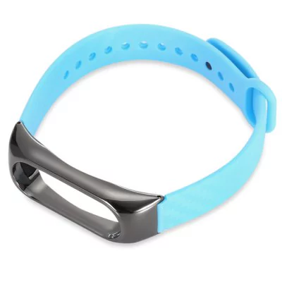 Strap of a thermoplastic elastomer with the metal body to Xiaomi Mi Band 2