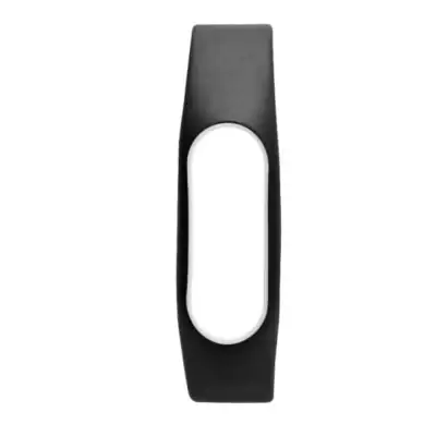 Black and white strap of thermoplastic polyurethane Xiaomi Mi Band 2