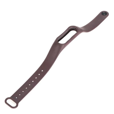 Dark brown strap of thermoplastic polyurethane Xiaomi Mi Band 2