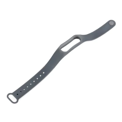 Gray strap of thermoplastic polyurethane Xiaomi Mi Band 2